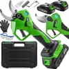 Cesoie elettriche da giardino Cesoie per rami 2 batterie Anteprima dell’immagine prodotto 1