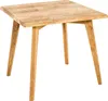 HAKU Beistelltisch eiche - Massivholz, B/H/T: 45x45x45 cm Produktbild-Vorschau 1