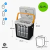 PEME Essential 23L Frigorifero portatile elettrico 12V 230V Anteprima dell’immagine prodotto 4