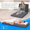 ELONEO Matelas pliant 75x200 cm, 8 cm d'épaisseur, Matelas Voir les images du produit 7