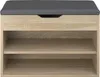 tectake® Jasmina panca per scarpe 60 x 30 x 43,5 cm Anteprima dell’immagine prodotto 12