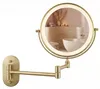 Miroir Rea Glow Led Or Brossé Voir les images du produit 1