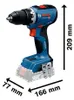 Bohrschrauber BOSCH PROFESSIONAL GSR 18V-65, 2 x 4,0Ah Produktbild-Vorschau 3