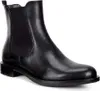 A black leather Chelsea boot is shown against a white background. Voir les images du produit
