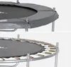 sweeek - Trampolin Ø180cm mit Sicherheitsnetz - Grau Produktbild-Vorschau 4