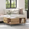 vidaXL Konferenčný stolík Artisan dub 80 x 80 x 36,5 cm Náhľad obrázku produktu 2