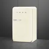 SMEG FAB10RCR6 Stand-Kühlschrank Rechtsanschlag Creme 50`s Produktbild-Vorschau 4