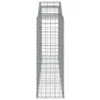 Gabionen mit Hochbogen 11 Stk 300x50x140/160cm Verzinktes Produktbild-Vorschau 5