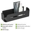 WENKO Wandregal Bivio Black Bad Ablage Dusch Selbstklebend Produktbild-Vorschau 4