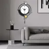 Moderne Minimalist Wanduhr, Lautlos ohne Ticks Nordischer Produktbild-Vorschau 6