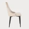 HOMLA LOUIS Sessel Velours beige 44x59x88 cm Produktbild-Vorschau 6
