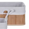 HOMESTYLING KO-MA1000020 Zestaw koszy bambusowych / Podgląd zdjęcia produktu 7