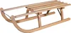 A wooden sled on a white background. Produktbild-Vorschau