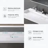 doporro Lavabo Suspendu avec Bonde Vasque à Poser Blanc Voir les images du produit 6