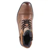 Bugatti Herren Schnürstiefeletten/ Boots Braun Glattleder  Produktbild-Vorschau 6