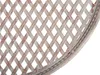 Close-up of a round metal garden table with a lattice pattern and a distressed finish. Náhľad obrázku produktu