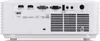The back panel of a white projector with various input and output ports. Produktbild-Vorschau