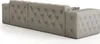 Ecksofa Designersofa CHANTAL in Stoff Opera Velvet Schwarz Produktbild-Vorschau 5