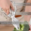 Kuchyňské nůžky z nerezové oceli na maso, kosti a zeleninu, Náhled obrázku produktu 5