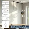 VA-Cerulean 4 Flammig Pendelleuchte Vintage Hängelampe Matt Produktbild-Vorschau 6