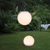 LED Solar Gartenkugel 'Globy' - zum Aufhängen - H: 29cm, D: 30cm - 6 warmweiße LED - Lichtsensor Produktbild-Vorschau