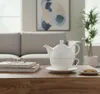 Zestaw do herbaty porcelanowa filiżanka i czajniczek 400ml Podgląd zdjęcia produktu 5