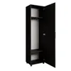 Garderobenschrank LIVIA Schwarz – Flur-Hochschrank mit Produktbild-Vorschau 3