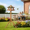 Toboli Vogelfutterhaus 115 cm mit Dreifuß, Vogelhaus aus Produktbild-Vorschau 2