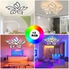 55W LED Deckenleuchte mit RGB Farbwechsel Lamp, Dimmbar mit Produktbild-Vorschau 8