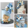 32 piezas de decoración para tartas en azul y dorado Vista previa de la imagen del producto 5