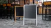 Reklamní áčko s křídovou tabulí 100x60 cm- stříbrné Náhled obrázku produktu 6