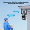 Überwachungskameras, 340°-WLAN-Dual-Kamera, 90° Produktbild-Vorschau 3