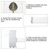 Portable Air Conditioner Exhaust Hose Connector Coupler ABS Produktbild-Vorschau 6