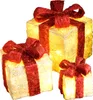 HI LED-Geschenkboxen mit Roten Schleifen 3 Stk. Produktbild-Vorschau 8
