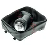 Schaltsack Schaltmanschette Naht ROT Schaltknauf Silber und Produktbild-Vorschau 4