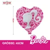 Folienballon Barbie Herz 45cm für Kindergeburtstag Party Produktbild-Vorschau 3