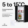 Klarstein Mini chladnička, 30 l, malá, tichá chladnička do Náhled obrázku produktu 4
