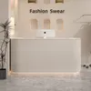 Geschäft Salon Empfangstisch Theke Tresen Kasse Laden Beige Produktbild-Vorschau 1
