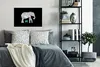 MuchoWow® Poster Elefant - Blumen - Pflanzen 60x40 cm - Produktbild-Vorschau 4