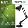 Lampka Biurkowa Stołowa LED 7W CCT Ściemnialna Marti Czarna Podgląd zdjęcia produktu 2