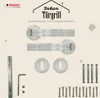 DOMINO Türgriff Drückergarnitur BB-Buntbart Set | Rund BB Produktbild-Vorschau 9