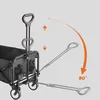 Carrello pieghevole Relaxdays, 100 kg, manico telescopico, Anteprima dell’immagine prodotto 7