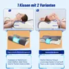 Kopfkissen Nackenschmerzen, Ergonomisches Memory Foam Produktbild-Vorschau 3