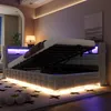 Sofa rozkładane 90 × 200 cm z hydraulicznym pojemnikiem na Podgląd zdjęcia produktu 5