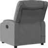 The Living Store Massagesessel Elektrisch Grau Kunstleder Produktbild-Vorschau 5
