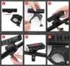Lampy výkonné LED světla na kole přední + zadní USB světlo Náhled obrázku produktu 6