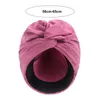 Kreuz-Kopftuch für Damen, einfarbig, mit Schleife, Bandana, Produktbild-Vorschau 4