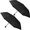 2er-Set Kompakter Automatik-Regenschirm in Schwarz - Ø 95cm Produktbild-Vorschau 5