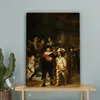 MuchoWow® - Plátno - Nočná hliadka - maľba, Rembrandt van Náhľad obrázku produktu 4
