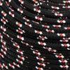 vidaXL Bootsseil Schwarz 8 mm 50 m Polypropylen Produktbild-Vorschau 3